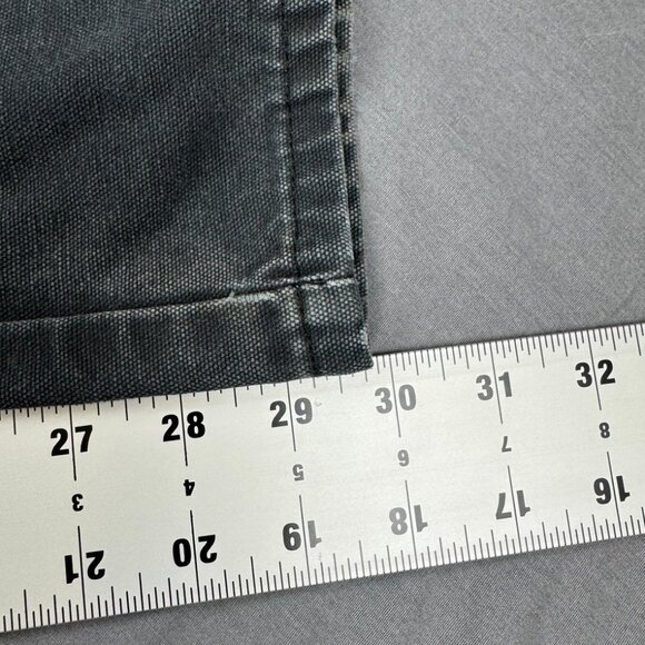 Vintage Dickies Canvas Carpenter Pants Mens 40x30 Black Workwear Faded y2k Skate - Picture 8 of 8